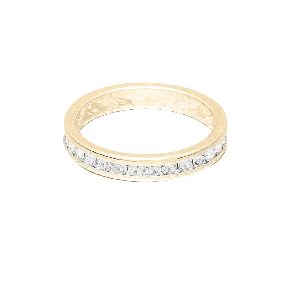Birthstone Stackable Rings (Yellow)