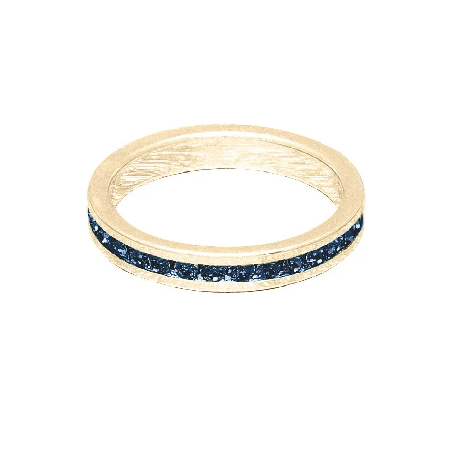 Birthstone Stackable Rings (Yellow)