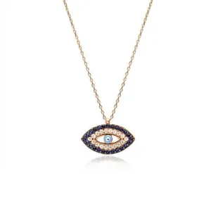 EYES ON ME EVIL EYE NECKLACE