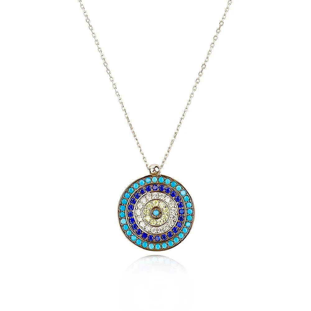 FELICITY EVIL EYE NECKLACE