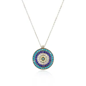 FELICITY EVIL EYE NECKLACE