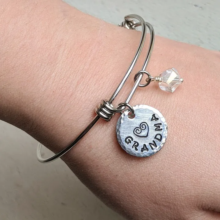 GRANDMA Bangle Bracelet