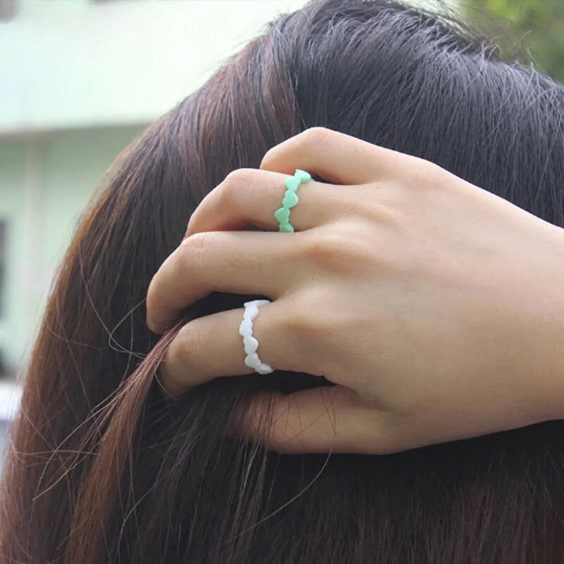 Heart Stack - Green
