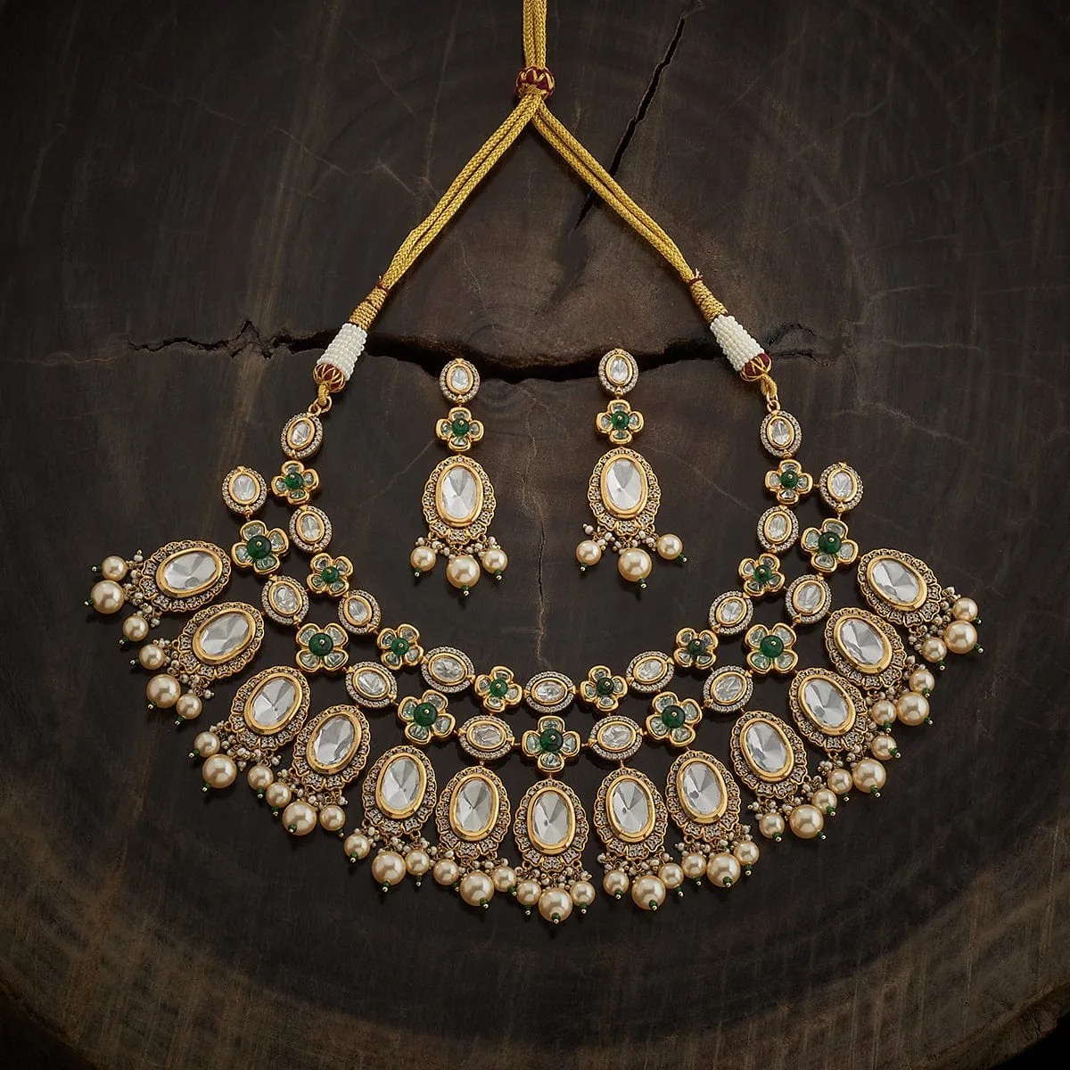 Kundan Necklace 165822
