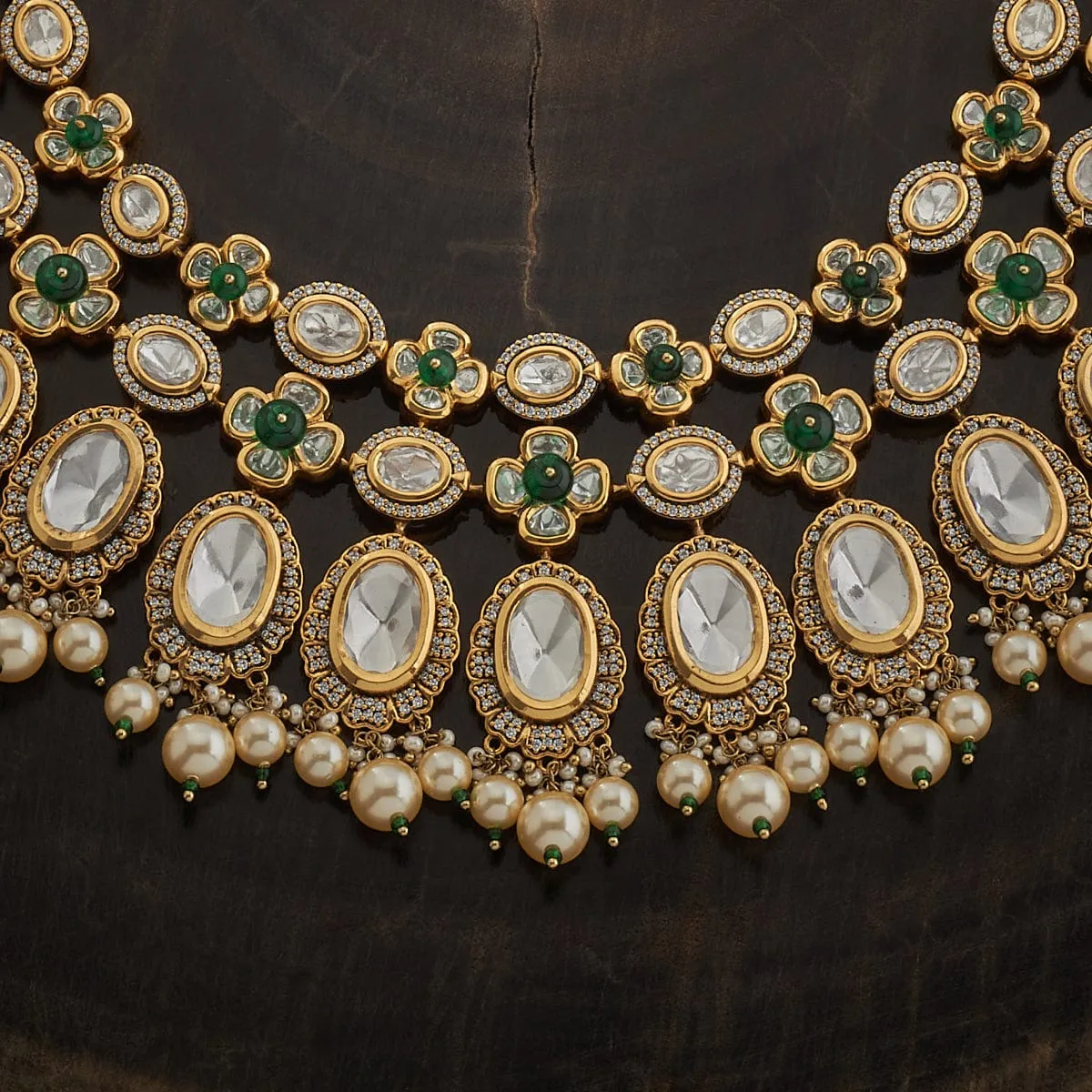 Kundan Necklace 165822