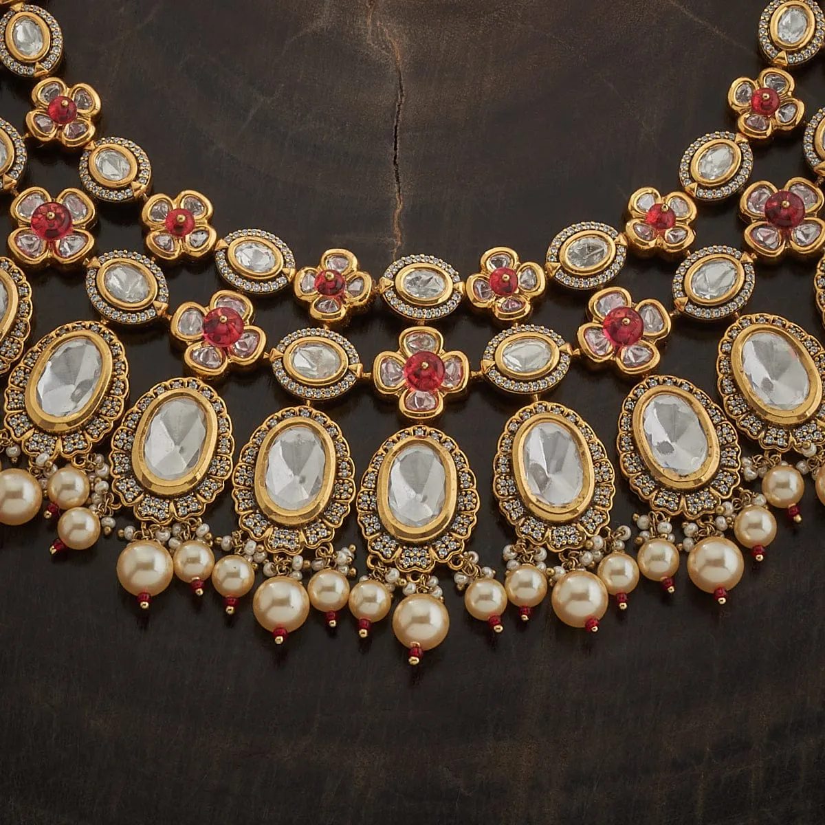 Kundan Necklace 165822
