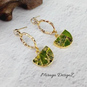Mojave Turquoise Green Drop Earring Mojave Turquoise Green Drop Earring