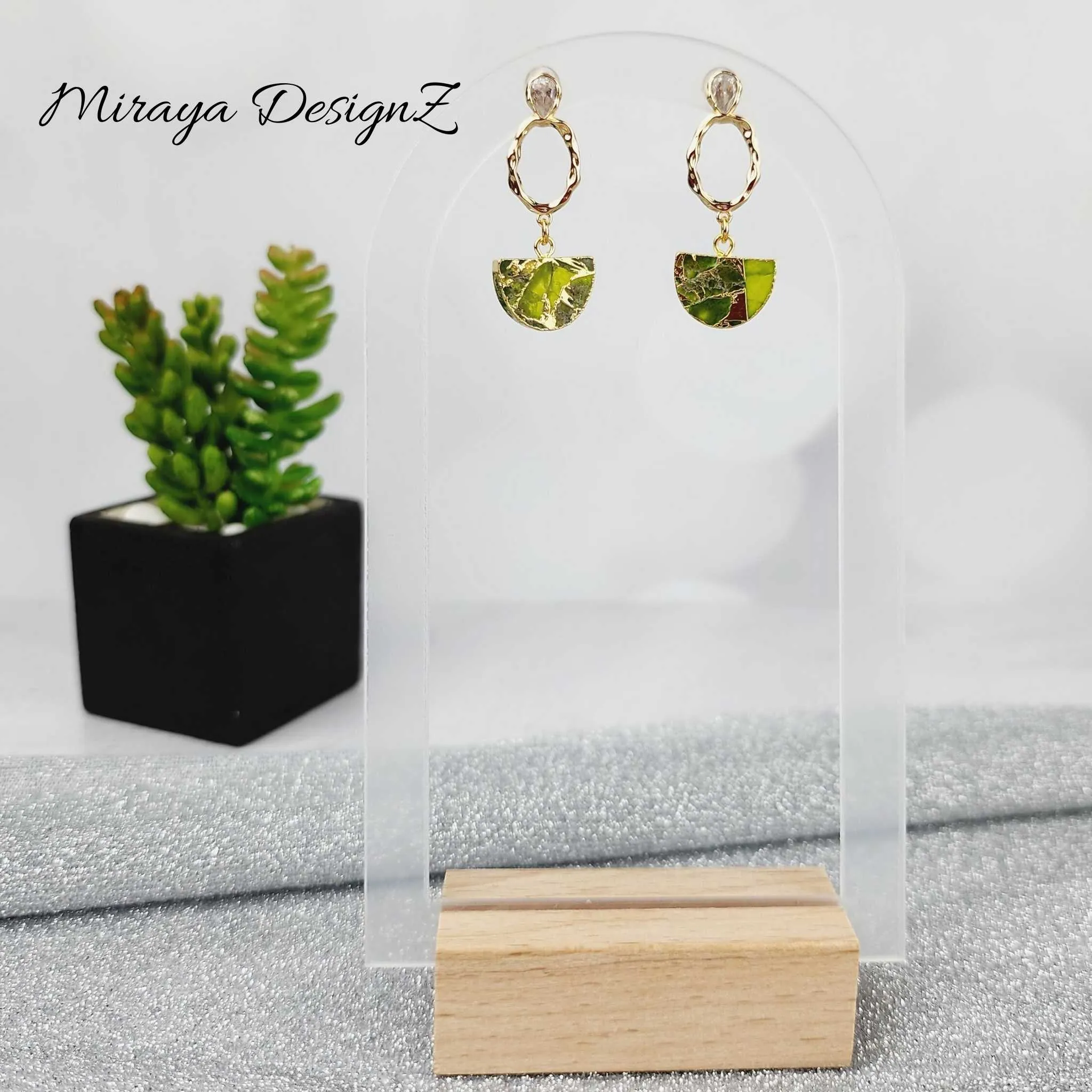 Mojave Turquoise Green Drop Earring