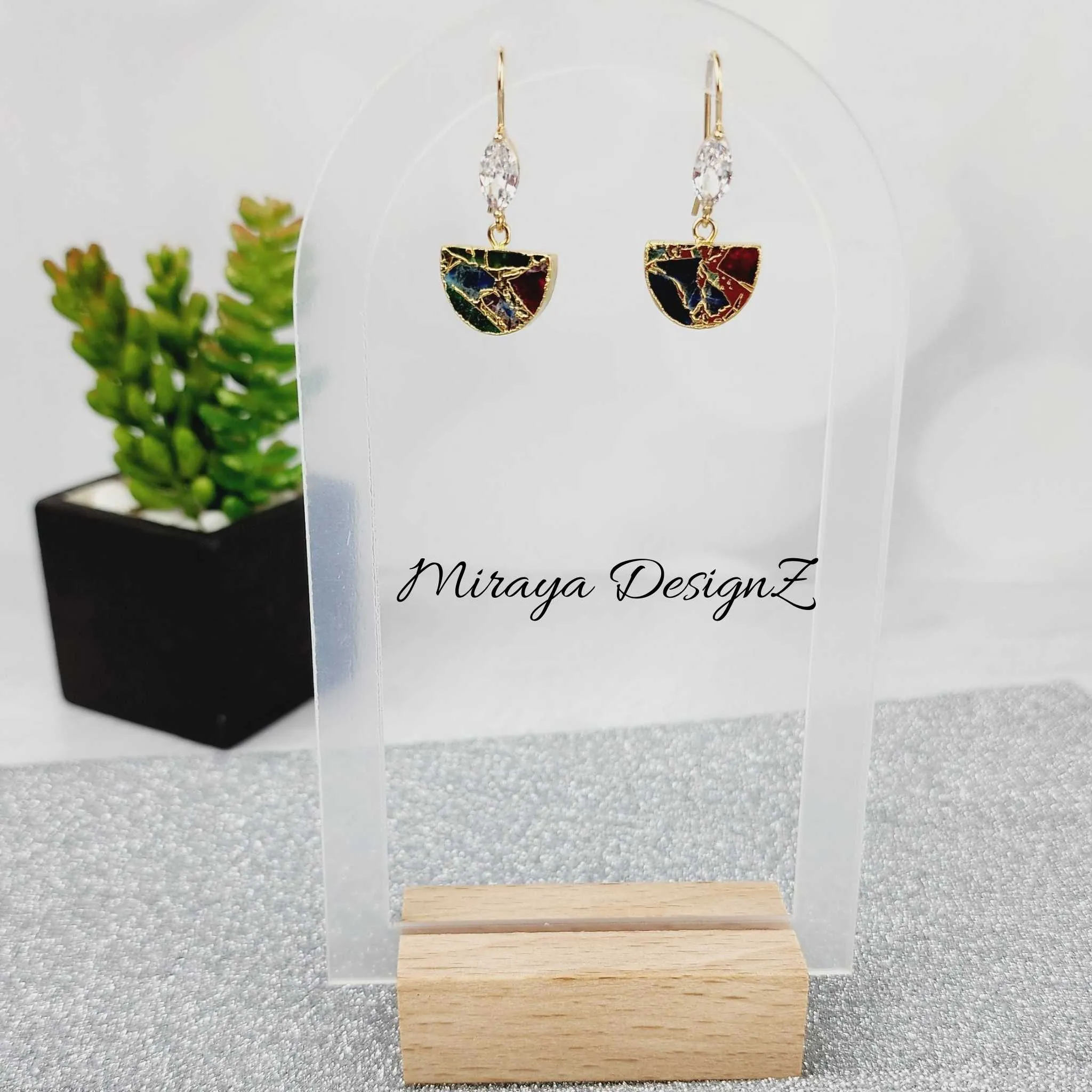 Mojave Turquoise Hook Earring