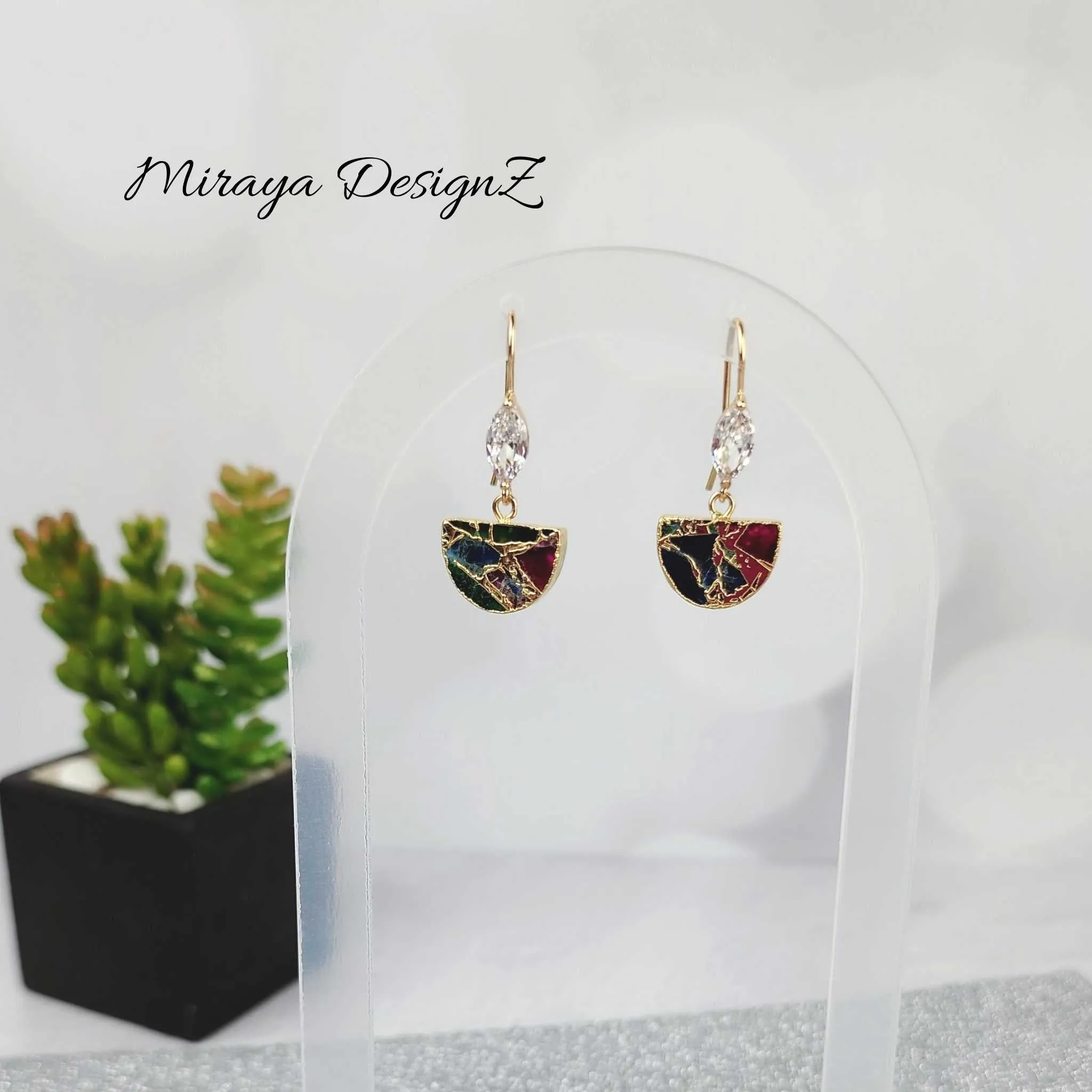 Mojave Turquoise Hook Earring