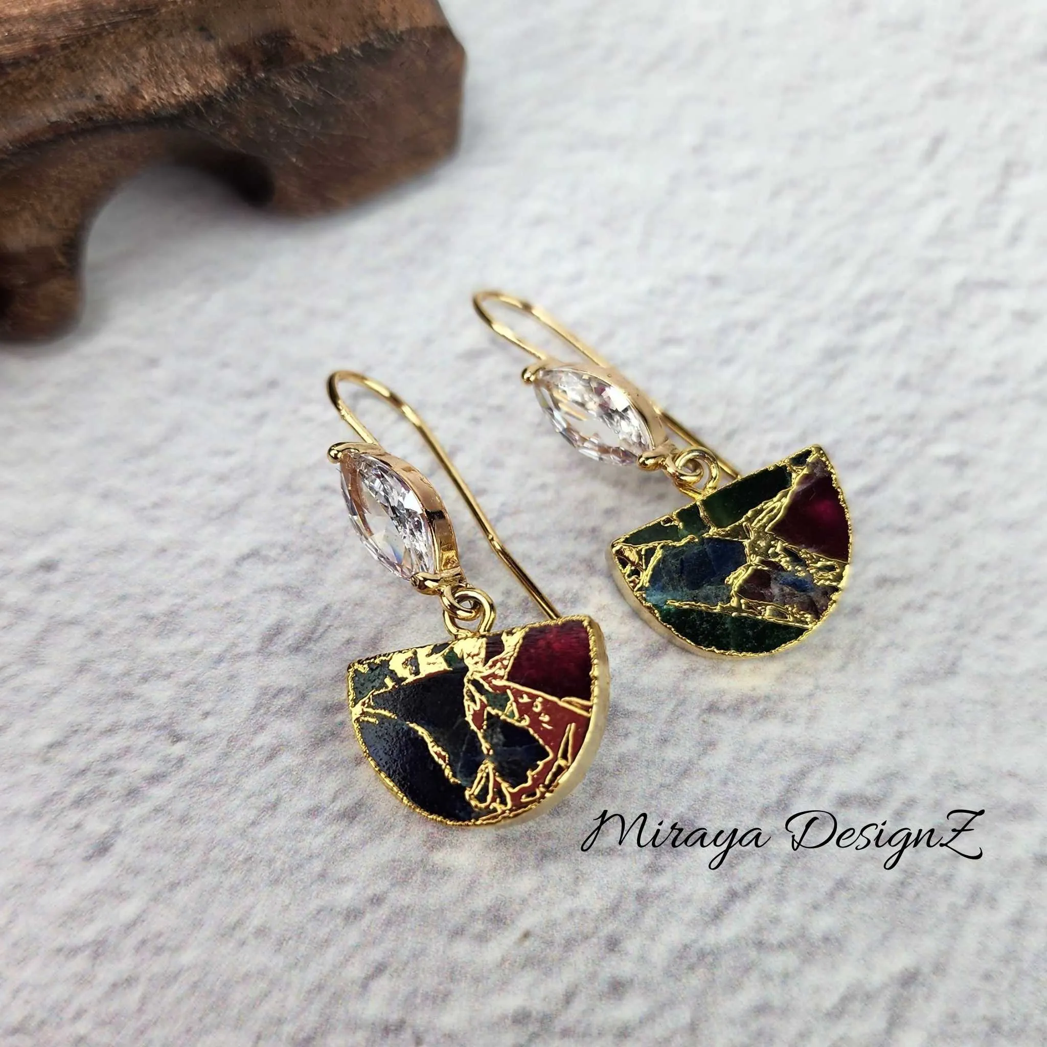 Mojave Turquoise Hook Earring