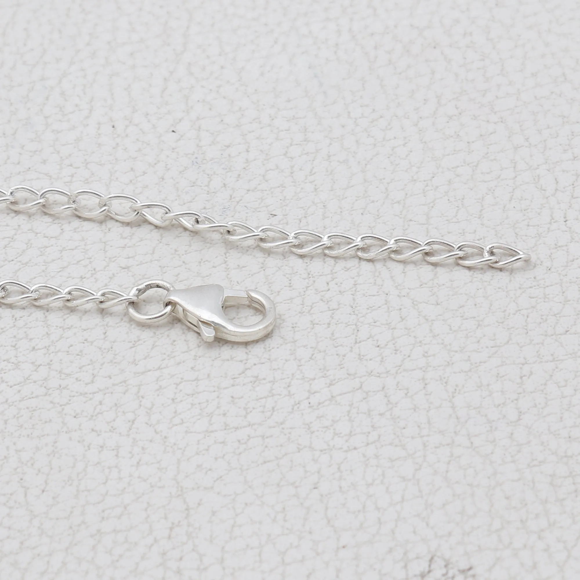 Natural Citrine silver Necklace