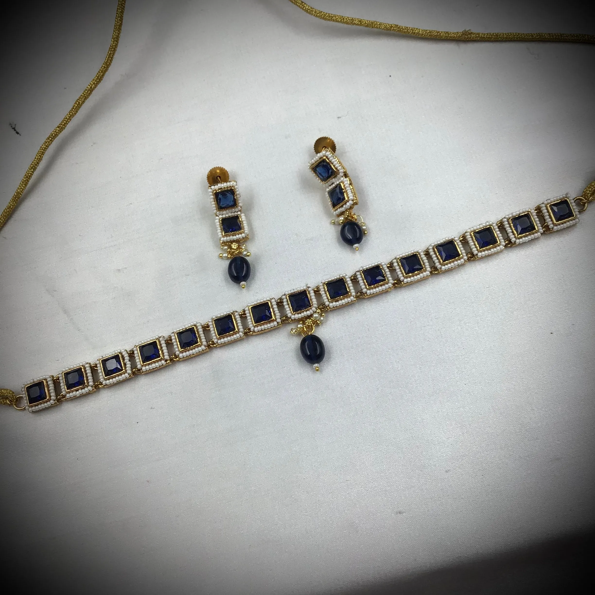 Polki Choker Set 1421-21