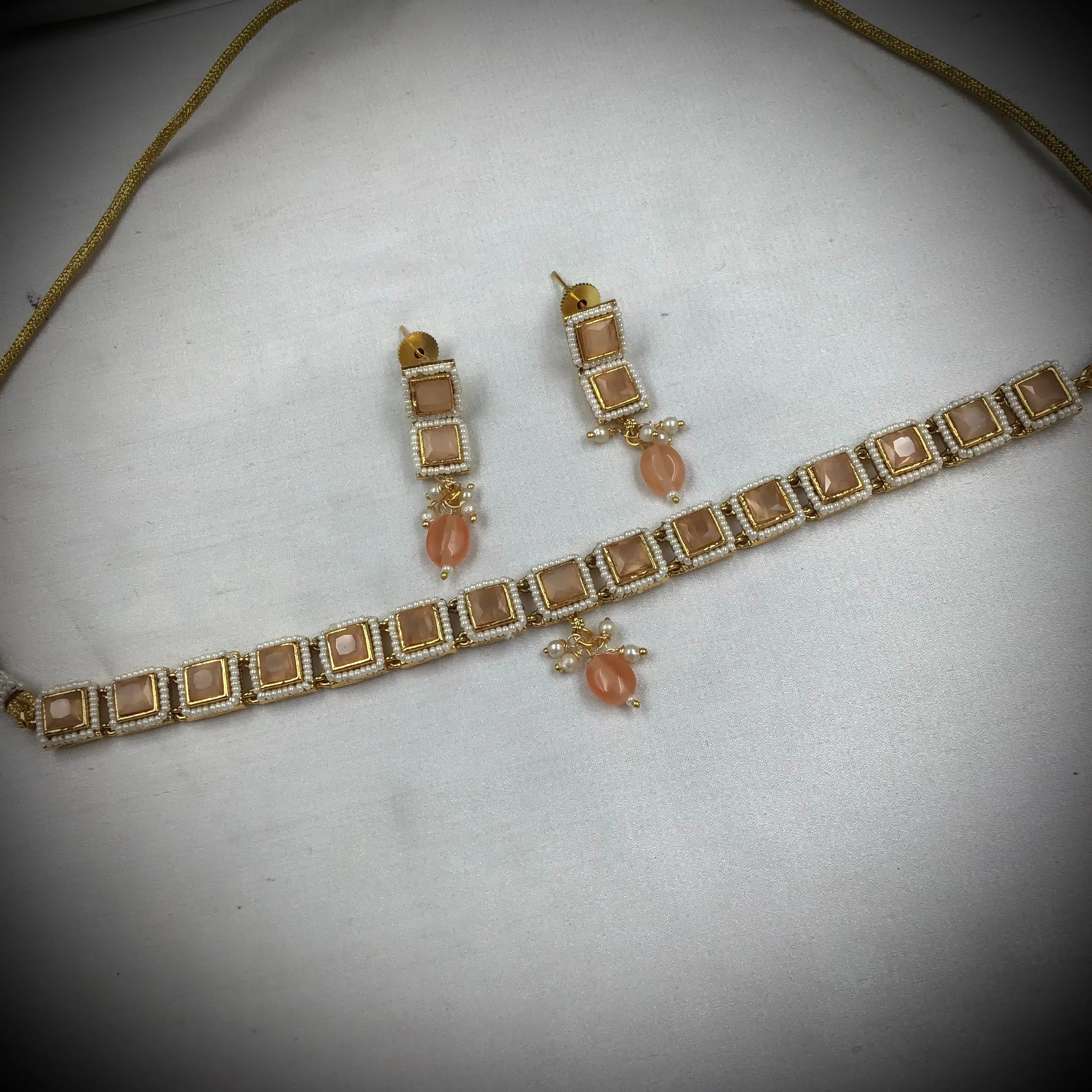 Polki Choker Set 1421-21