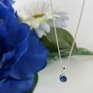 Sapphire Sparkle Pendant - SP2919