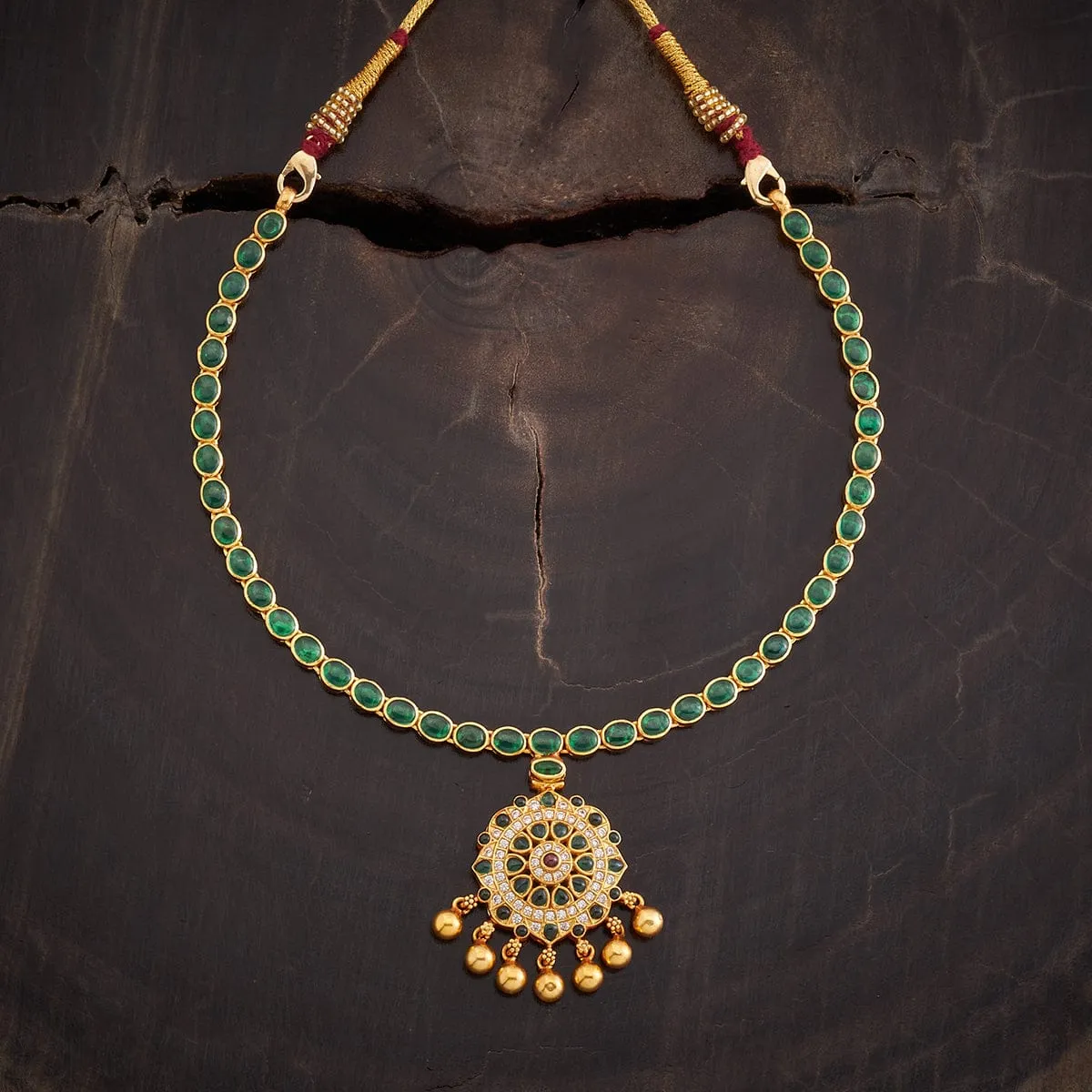 Silver Temple Necklace 157434