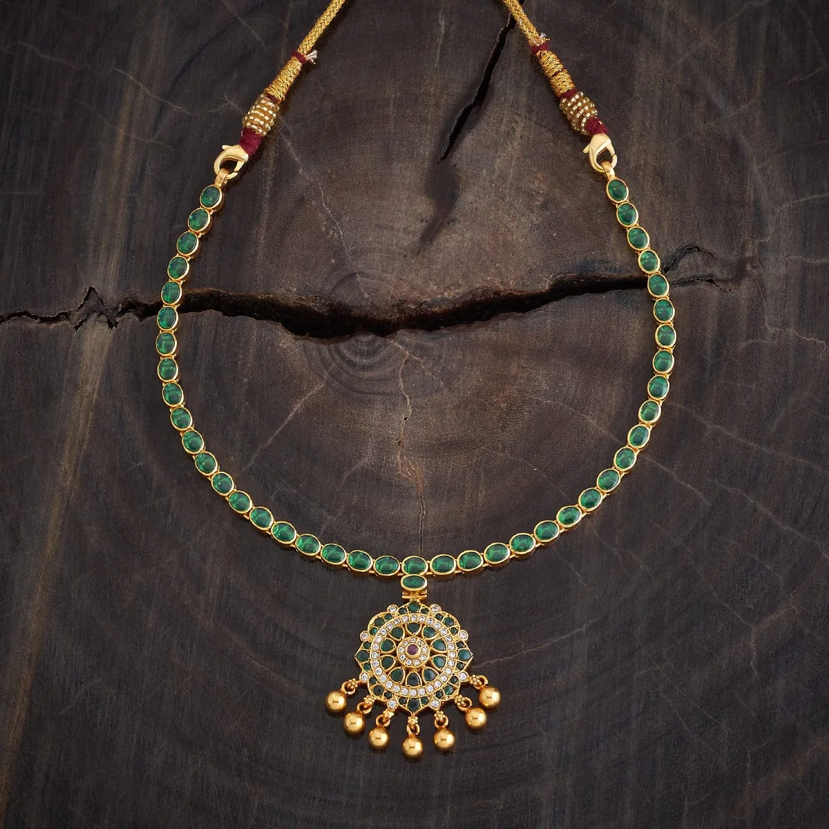 Silver Temple Necklace 157434