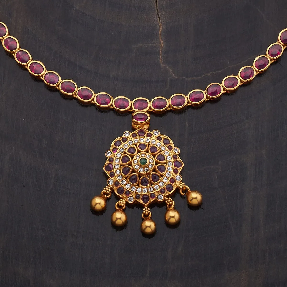 Silver Temple Necklace 157434