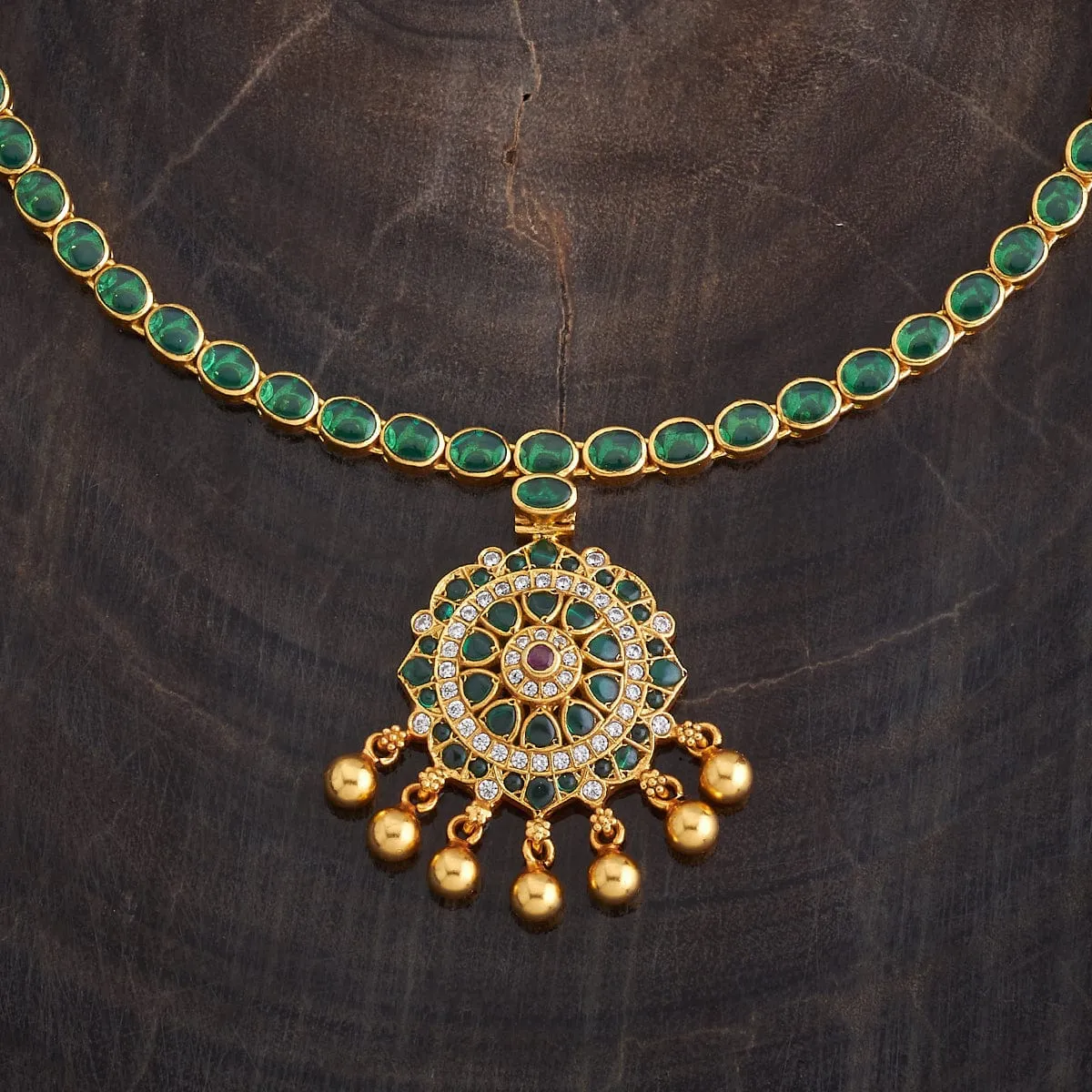 Silver Temple Necklace 157434