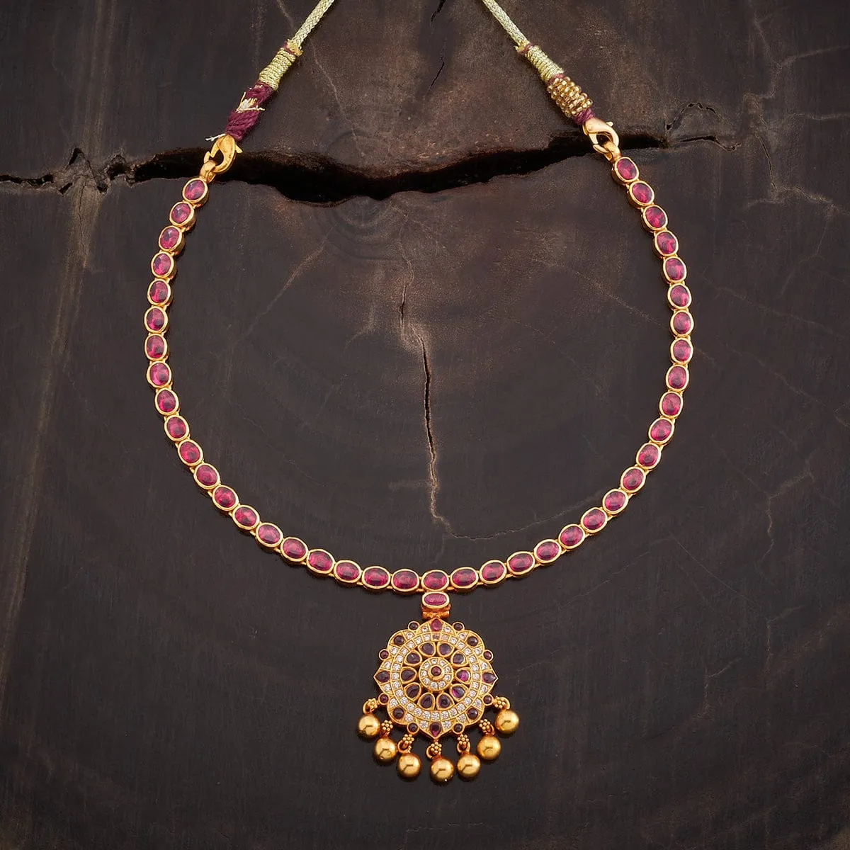 Silver Temple Necklace 157434