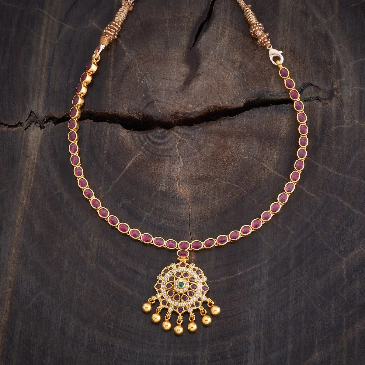 Silver Temple Necklace 157434