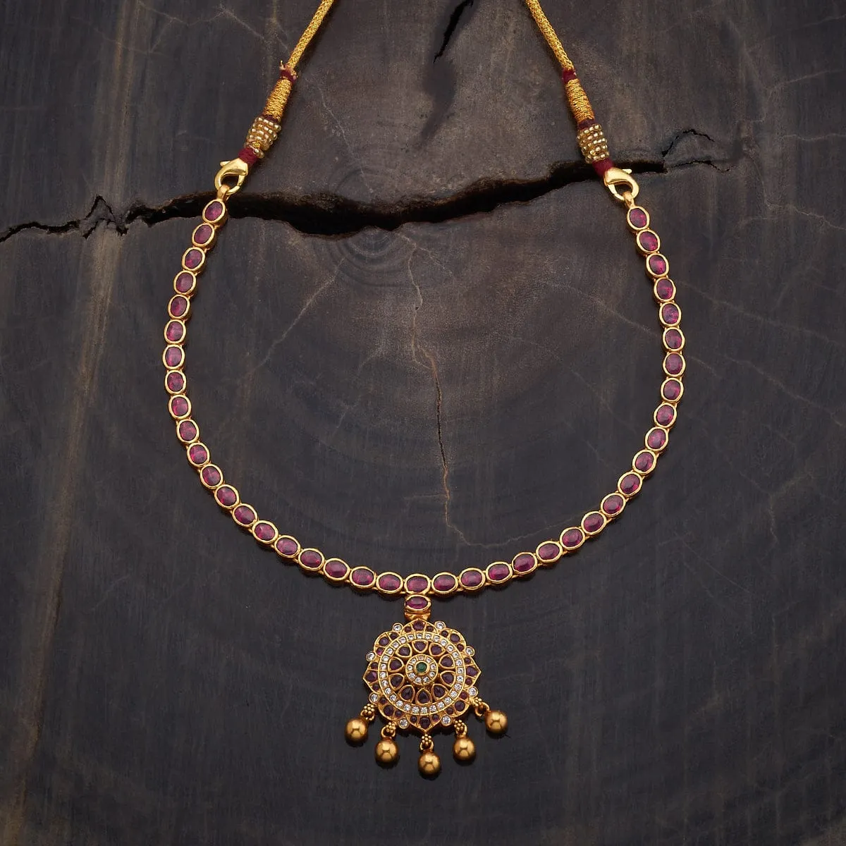 Silver Temple Necklace 157434