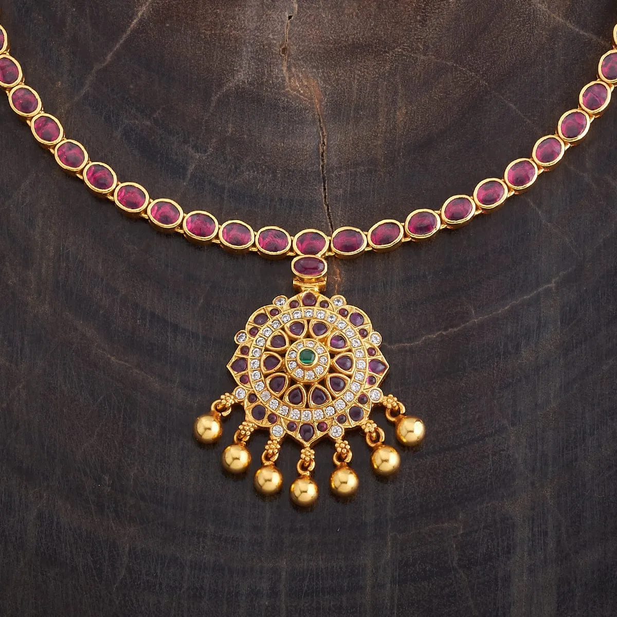 Silver Temple Necklace 157434