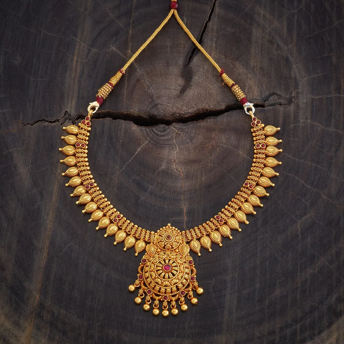 Silver Temple Necklace 168211