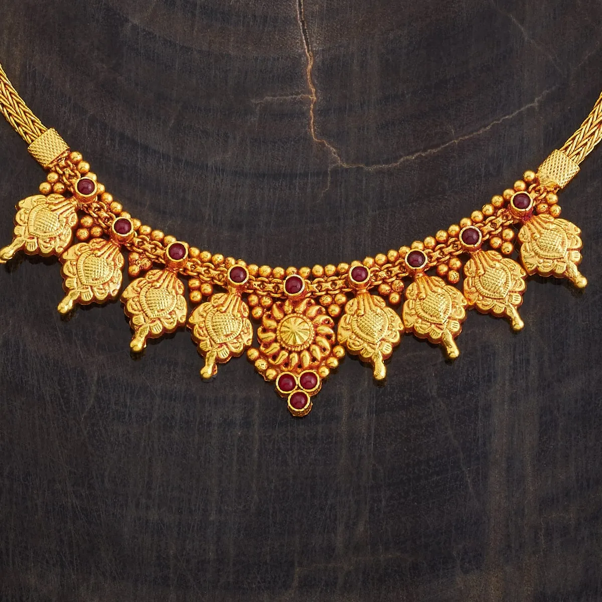 Silver Temple Necklace 169922