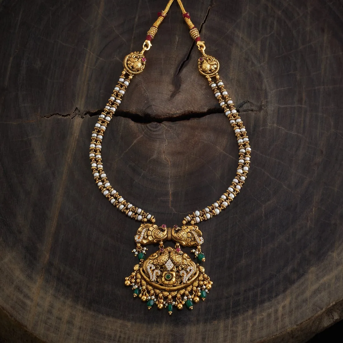 Silver Temple Necklace 173659