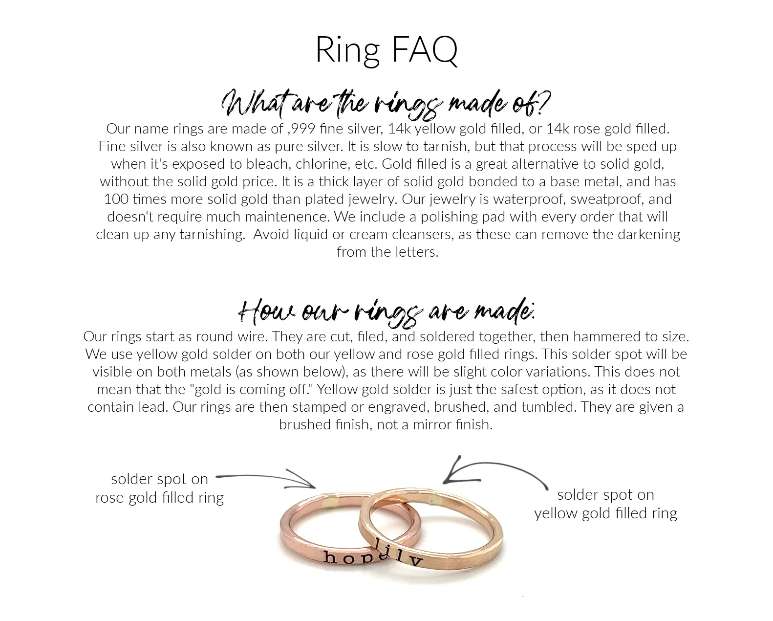 The Everly Set in Yellow Gold Filled