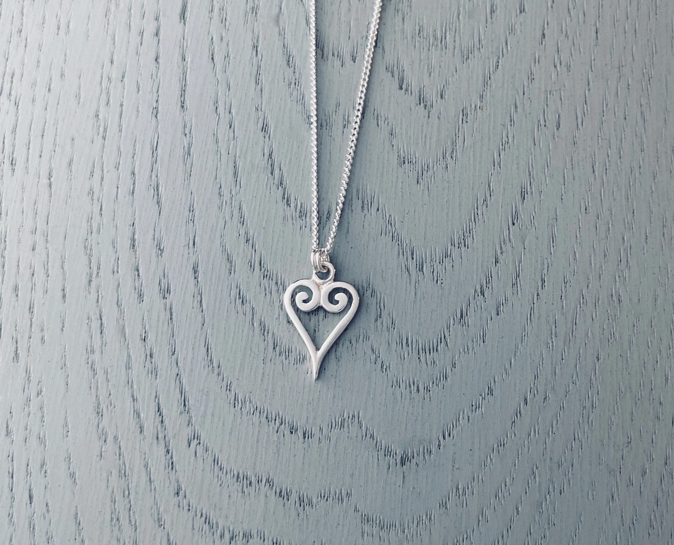 Viking Heart Small Pendant