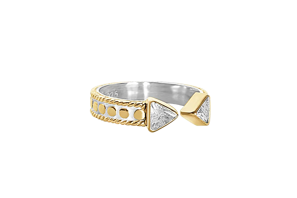 Yellow Gold Arche Ring