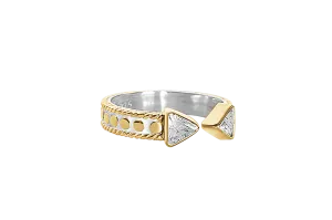 Yellow Gold Arche Ring